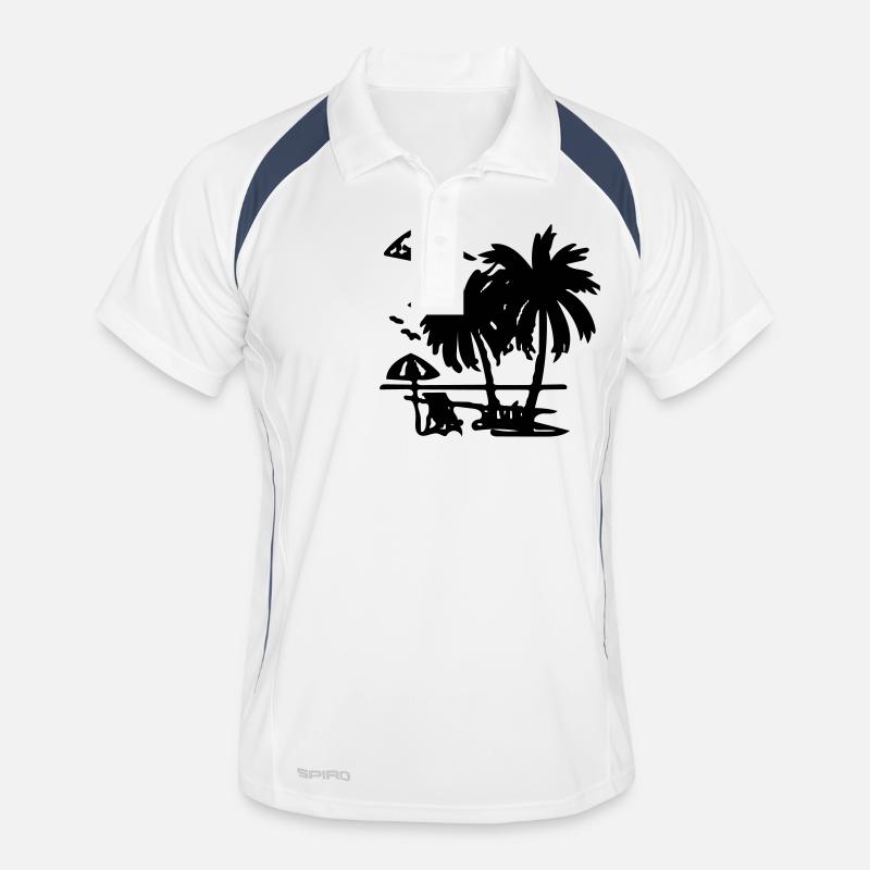 the south Men's Polo breathable