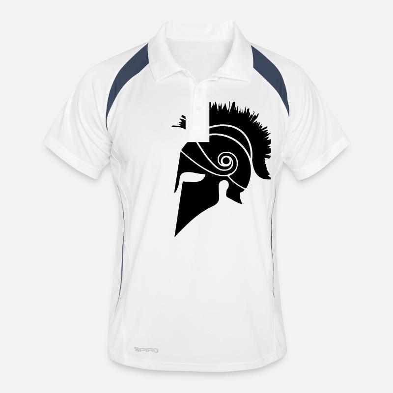 Guerrier de Sparte Polo respirant Homme