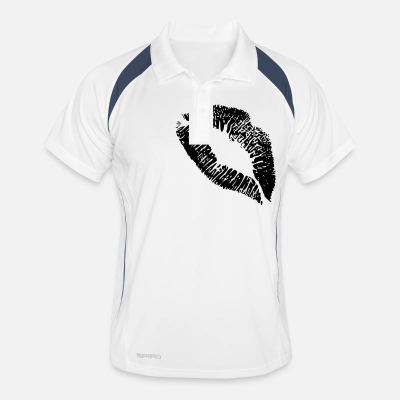 kiss Männer Polo atmungsaktiv