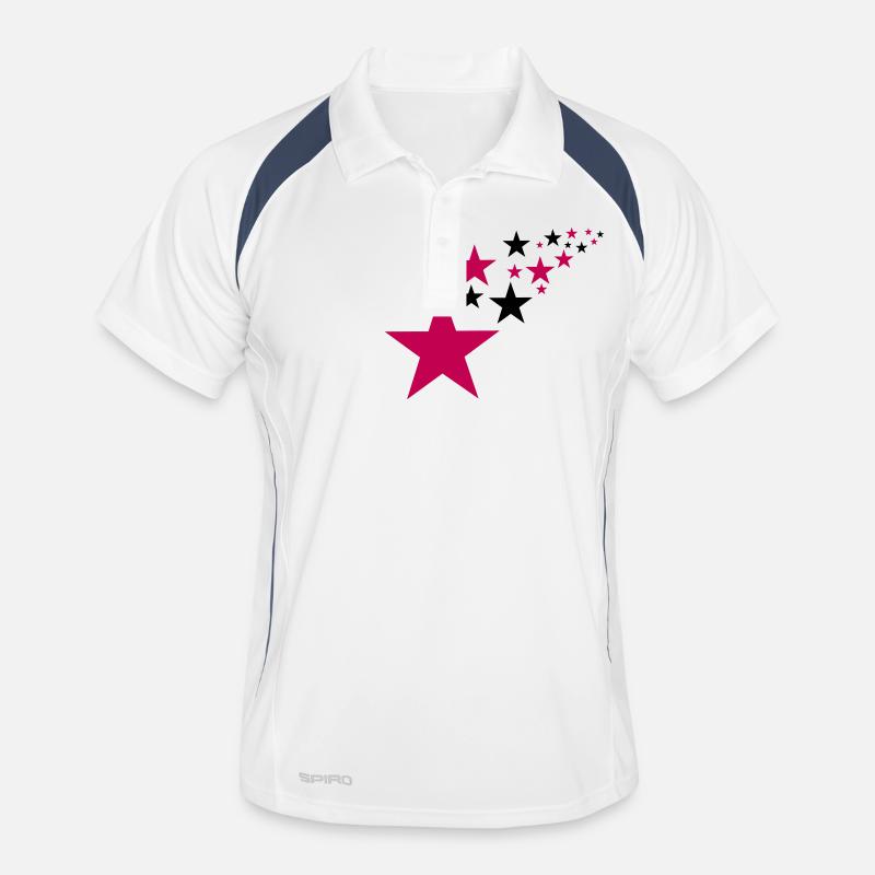 Star, stars Men's Polo breathable