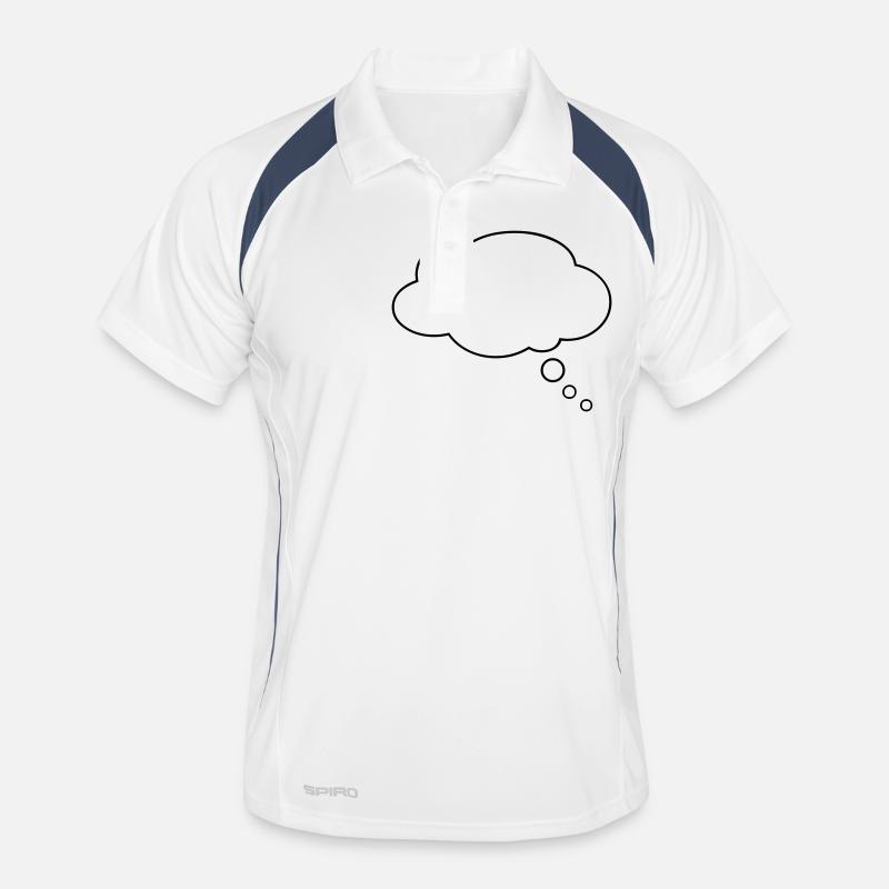 Talking bubble - comic Men's Polo breathable