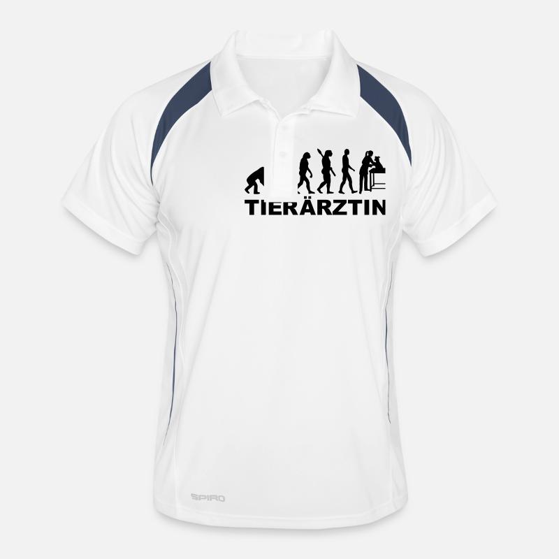 Tierärztin Männer Polo atmungsaktiv