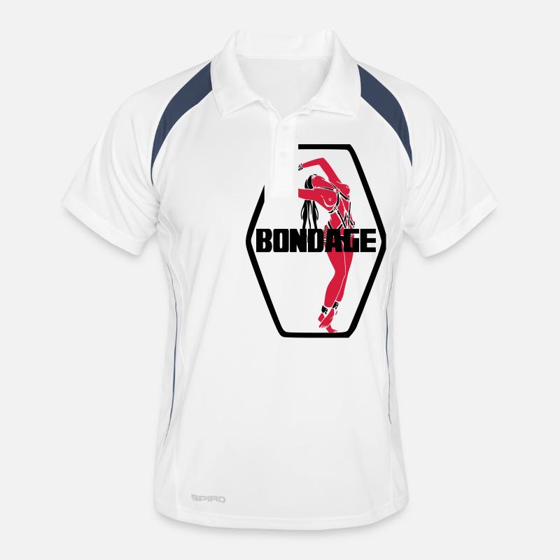 bondage Männer Polo atmungsaktiv