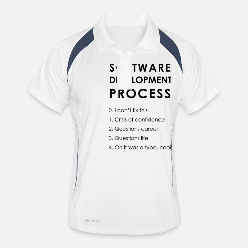 Software Development Process Men's Polo breathable