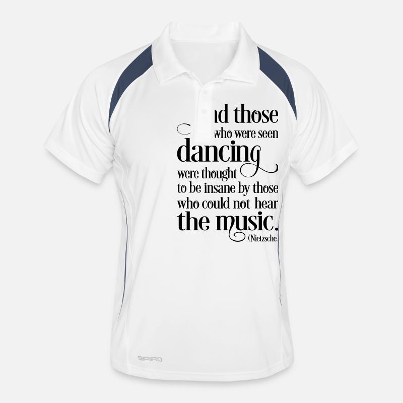 tanzen Männer Polo atmungsaktiv