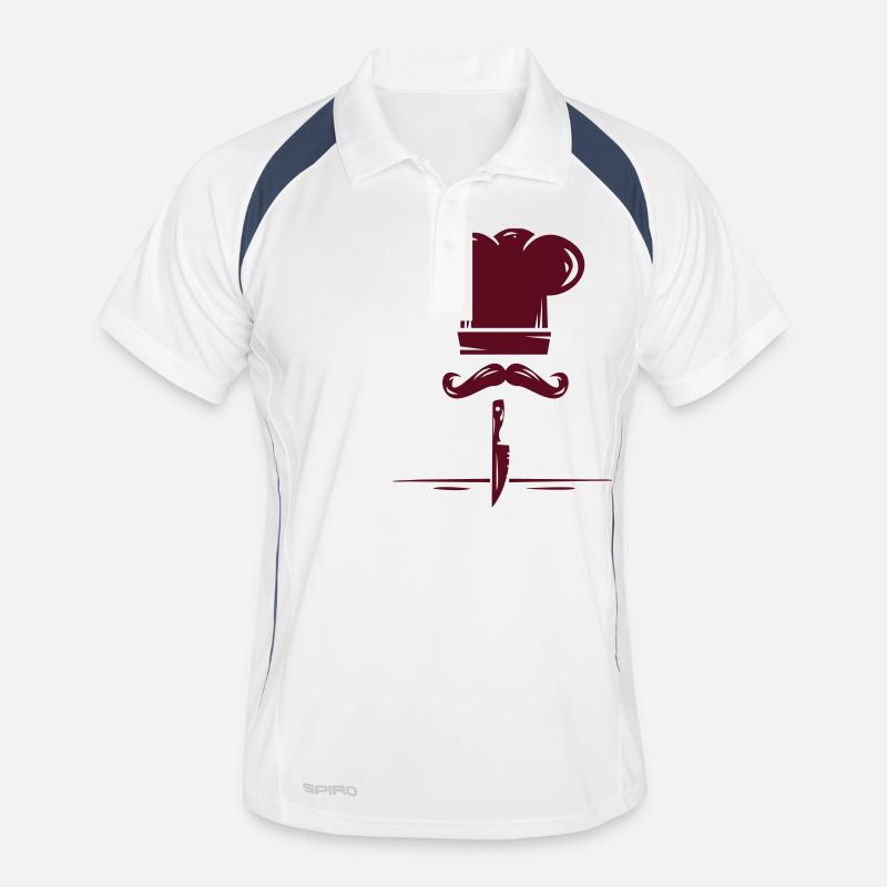 logo kitchen Men's Polo breathable