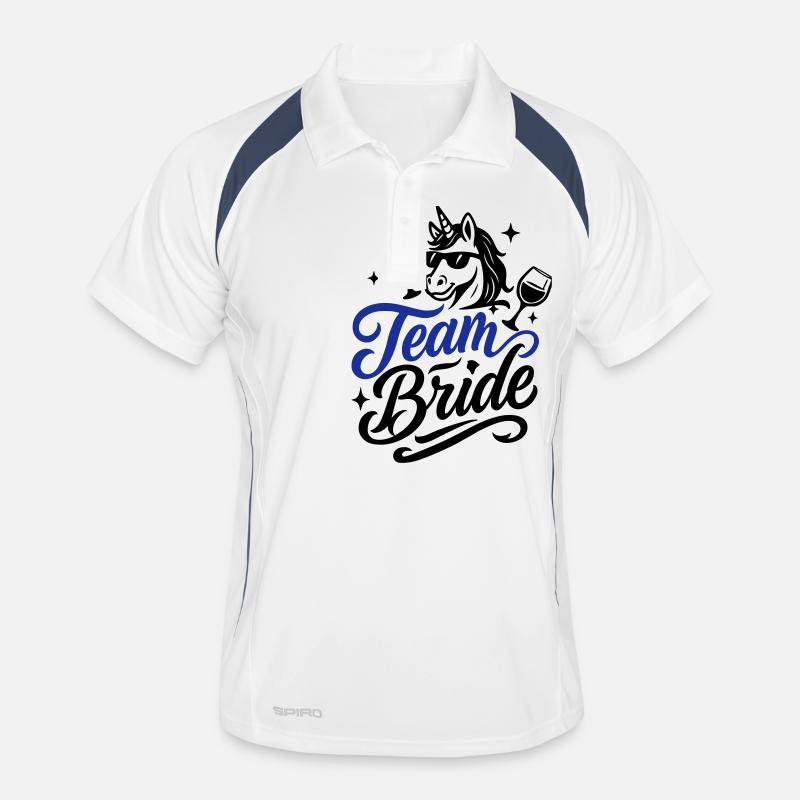 Équipe Bride Licorne Polo respirant Homme