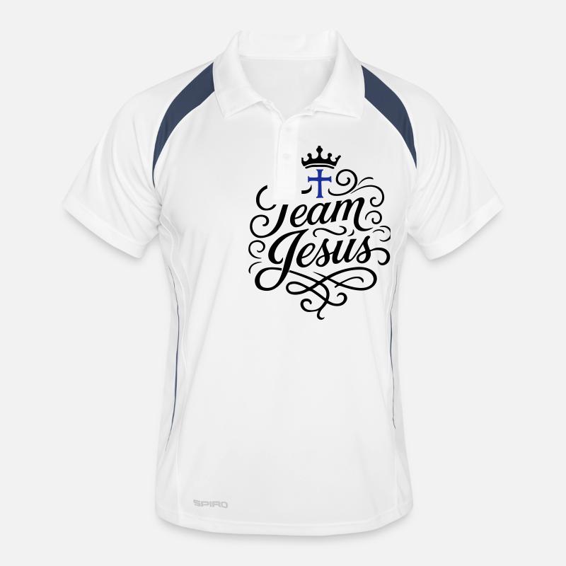 Équipe de la Croix de Jésus Polo respirant Homme