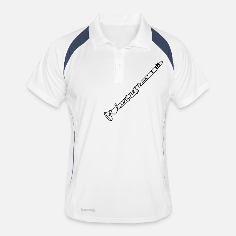 Klarinette (clarinet) Men's Polo breathable