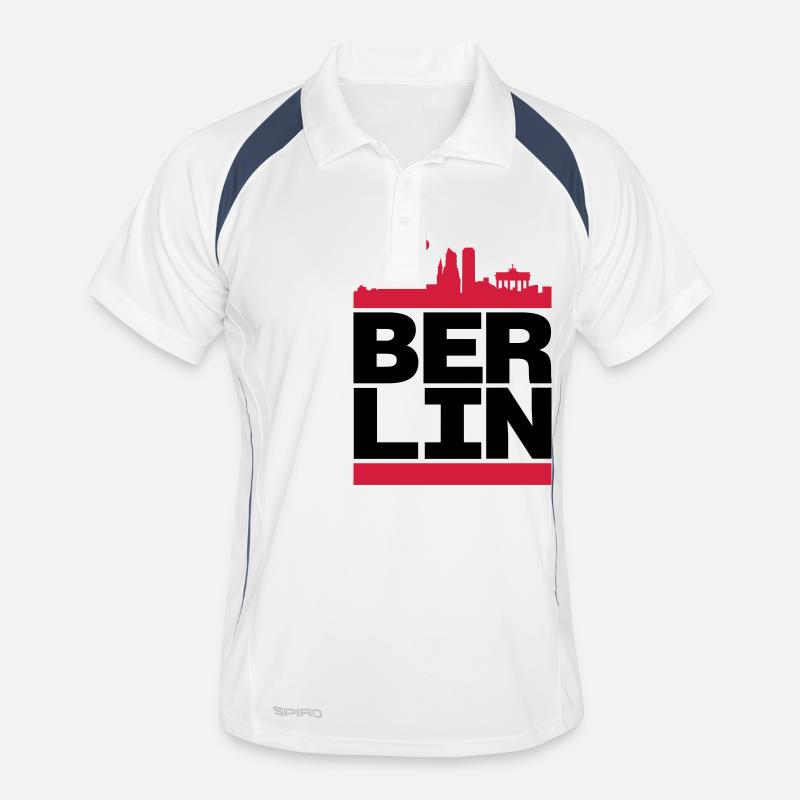ber_lin Men's Polo breathable
