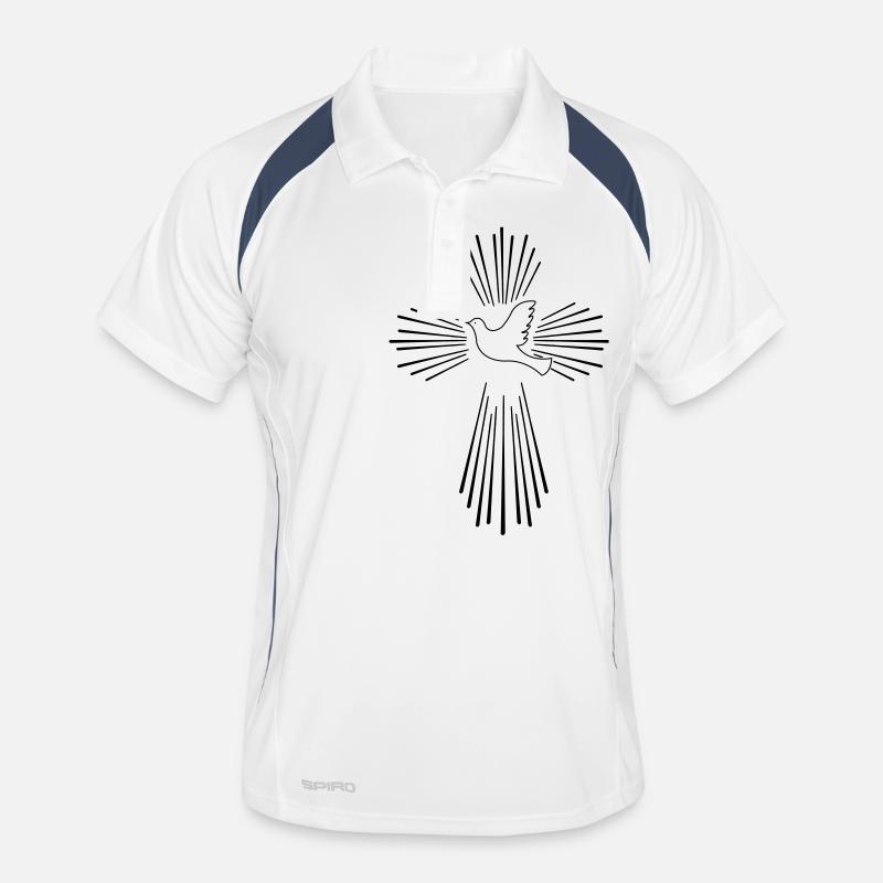 holy_ghost_01 Männer Polo atmungsaktiv