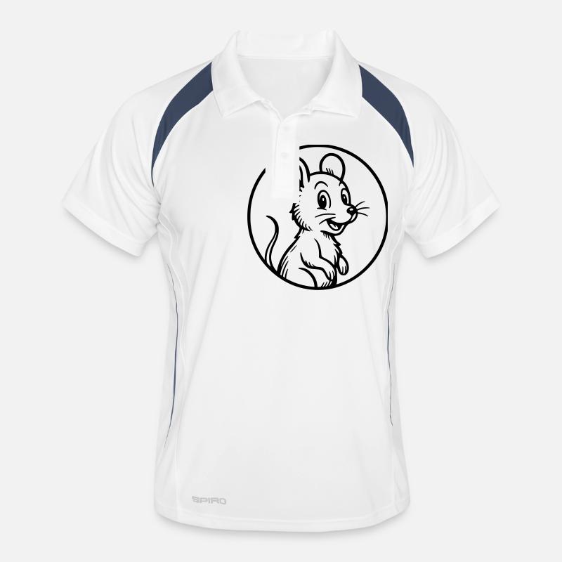 Mouse Men's Polo breathable