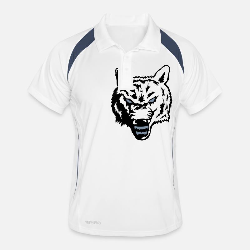 wolf Männer Polo atmungsaktiv