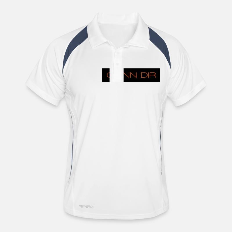 Goenn dir - 2 Farben Männer Polo atmungsaktiv