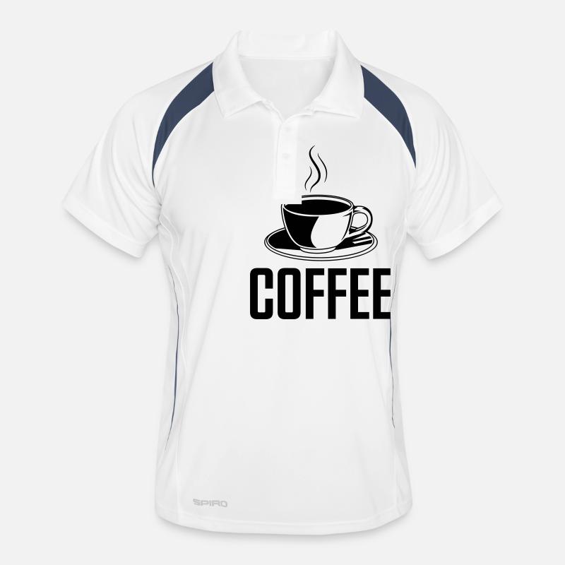 Coffee Men's Polo breathable