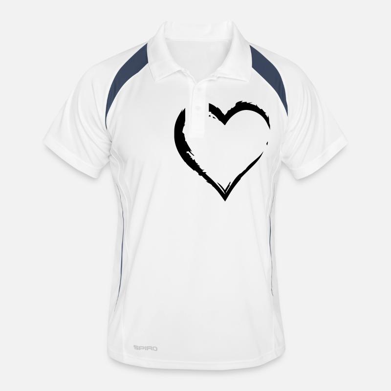COEUR Polo respirant Homme
