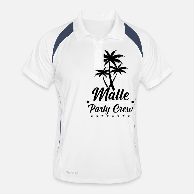 Malle Party Crew Polo respirant Homme