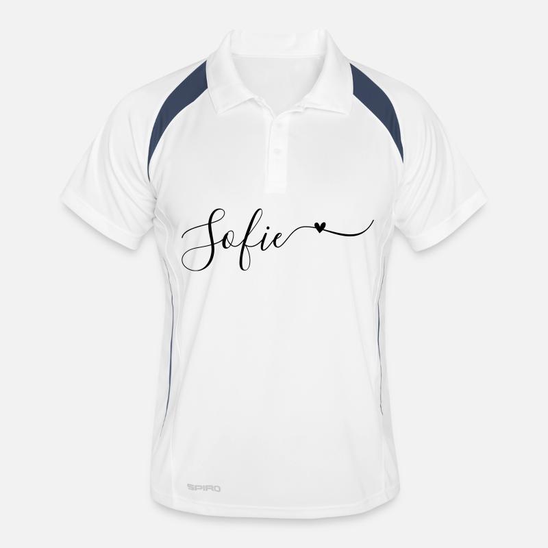 Sofie Name First Name Decorative Men's Polo breathable