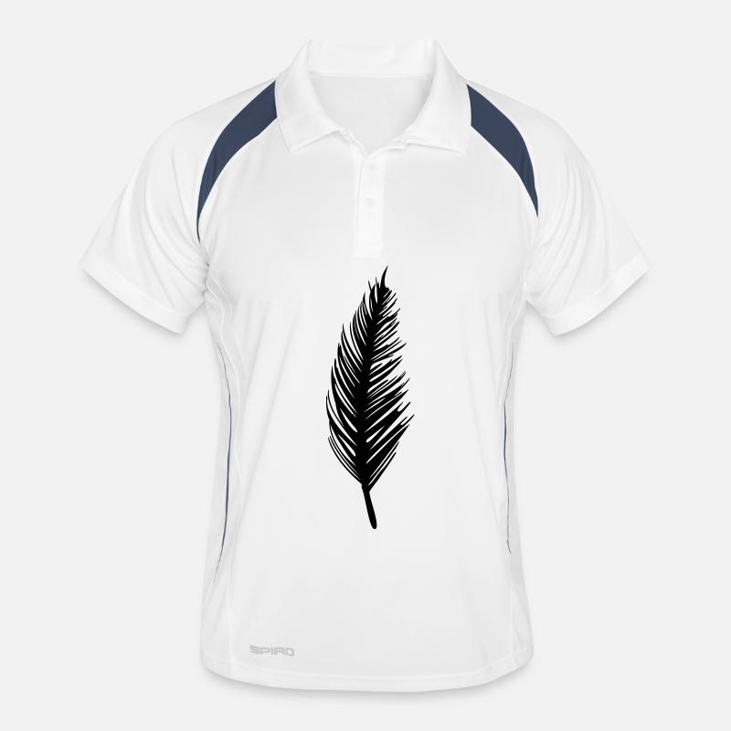 feather Men's Polo breathable