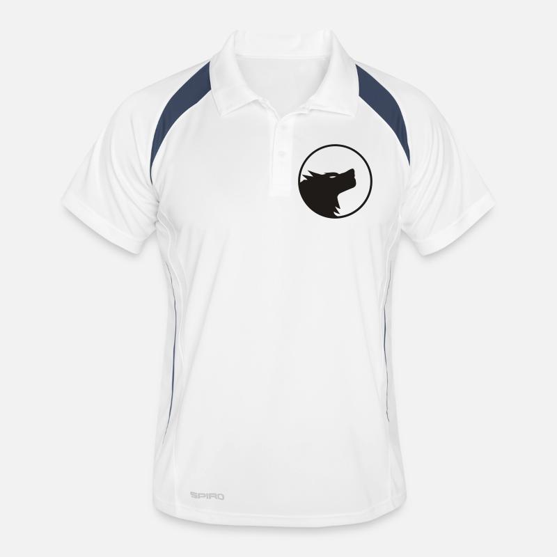 Wolf Männer Polo atmungsaktiv