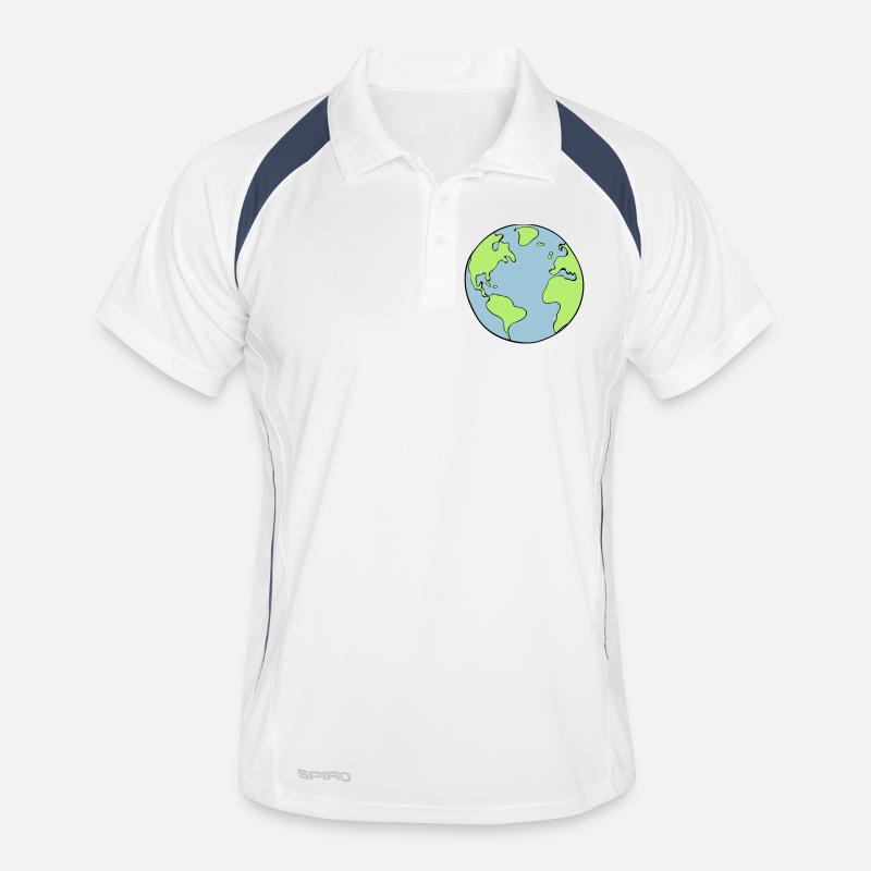 Erde Männer Polo atmungsaktiv