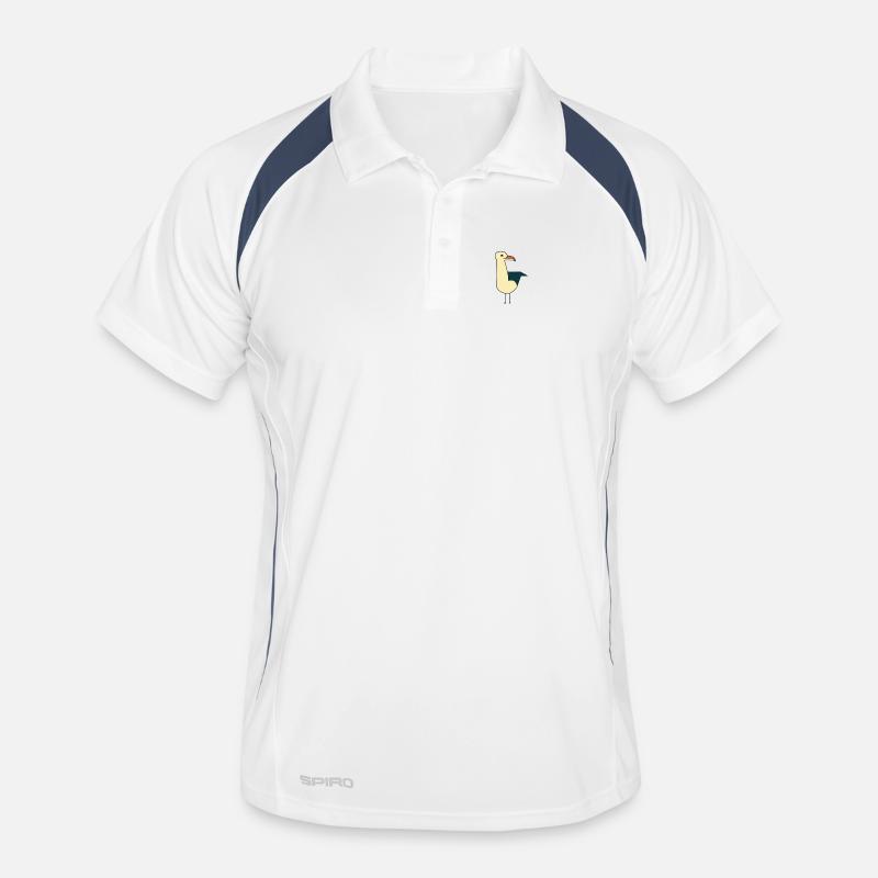 Möwe Männer Polo atmungsaktiv