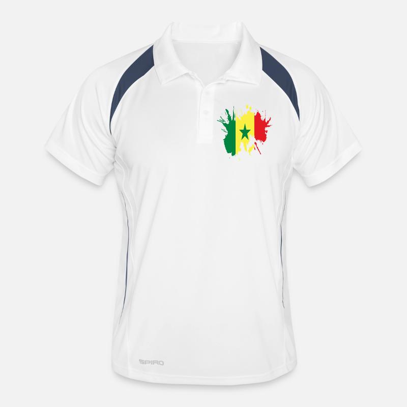 Senegal Männer Polo atmungsaktiv