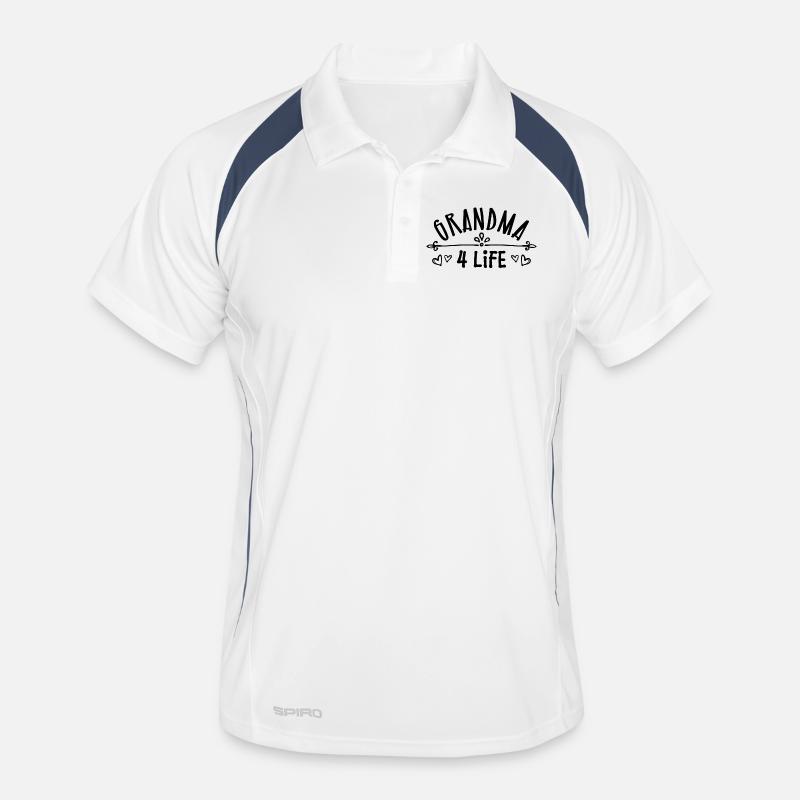 Félicitations Grand-mère Grand-mère Déclaration Retraité Polo respirant Homme