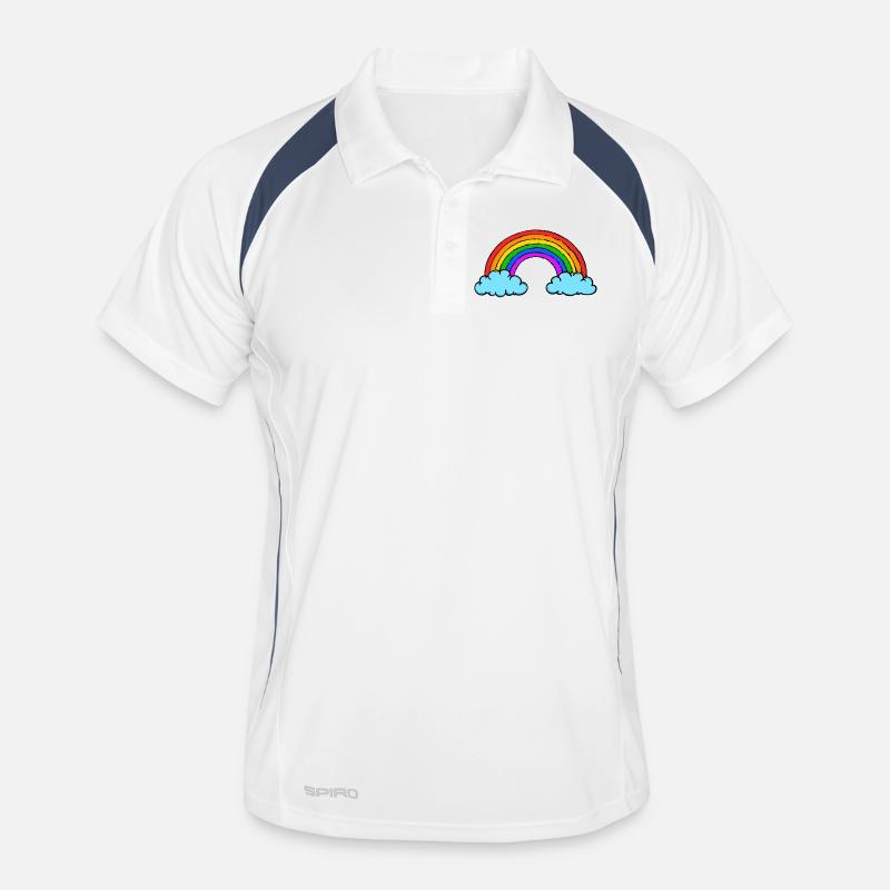 Homo Lgbt Rainbow Equality Bisexual Men's Polo breathable