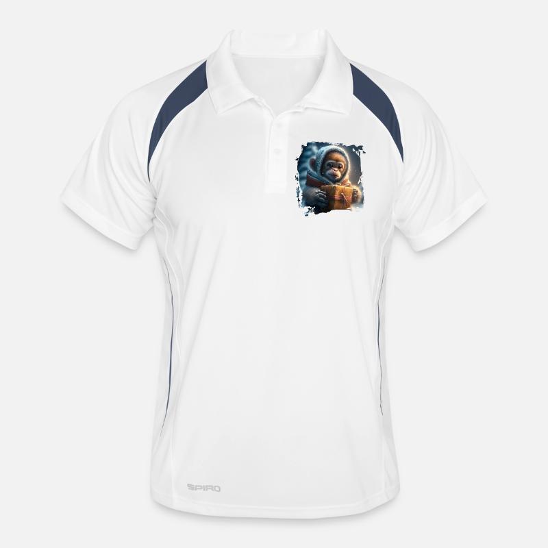 Don de l’orang-outan d’hiver Polo respirant Homme