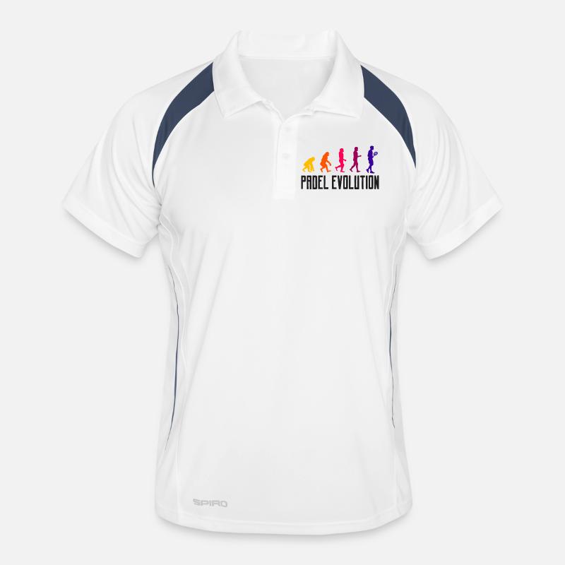 Padel Game Padel Evolution Player Sport Saying Men's Polo breathable