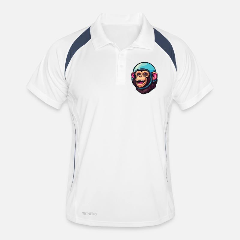 Space Monkey Men's Polo breathable