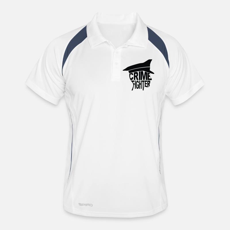 CrimeFighter Männer Polo atmungsaktiv