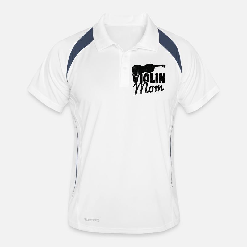 Mère violoniste Polo respirant Homme