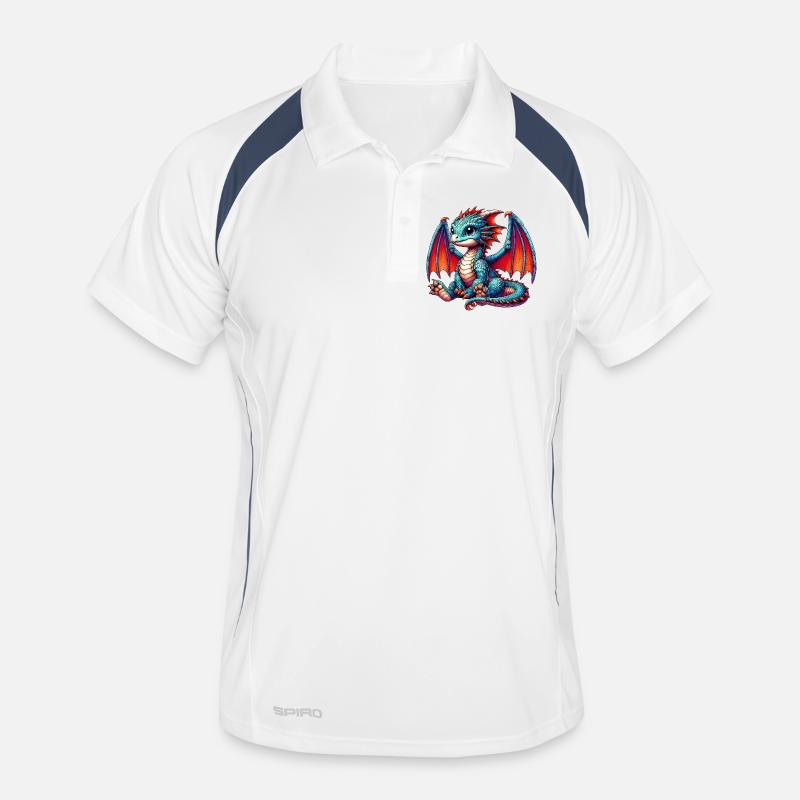 Drache Männer Polo atmungsaktiv