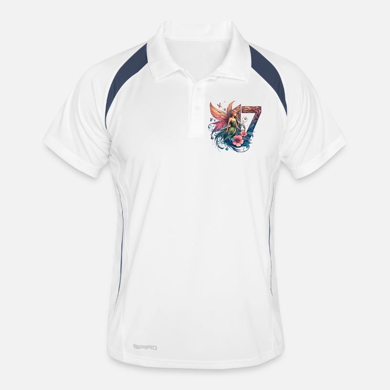 17 ans fée elfe mignon cadeau d’anniversaire Polo respirant Homme