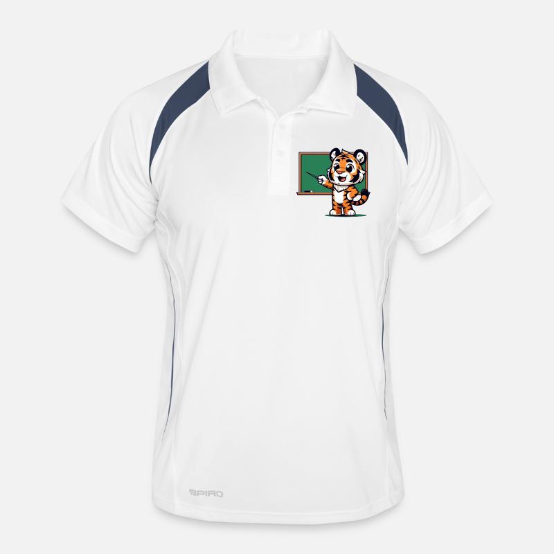 Professor Tiger's Class Men's Polo breathable