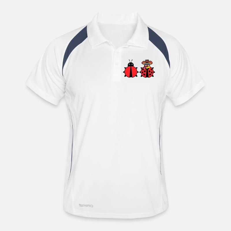 Bugs Debug Developer Bugfixing Programmer - Men's Polo breathable - white/navy