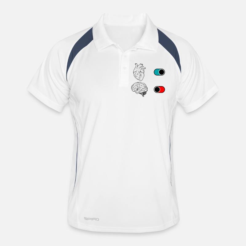 Duo de croissants nocturnes Polo respirant Homme