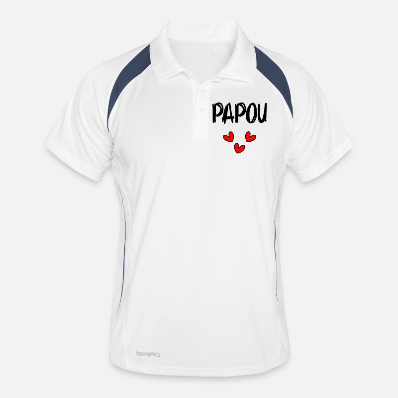 FROHER VATERTAG. PAPA. VATERTAG. VATER Männer Polo atmungsaktiv