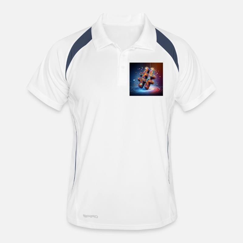 Symbole 4 Polo respirant Homme