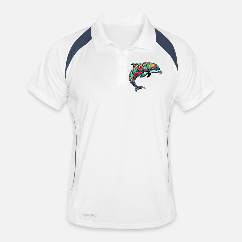 Delfin Männer Polo atmungsaktiv