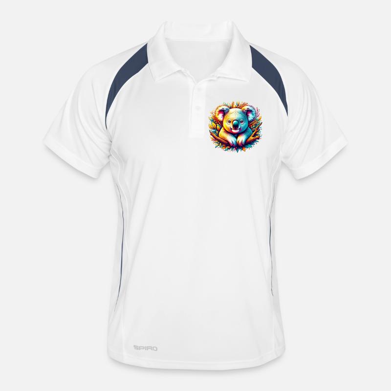 Koala Männer Polo atmungsaktiv