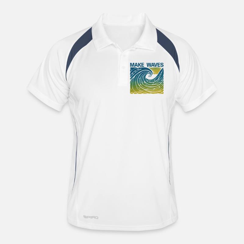 Faites des vagues Polo respirant Homme