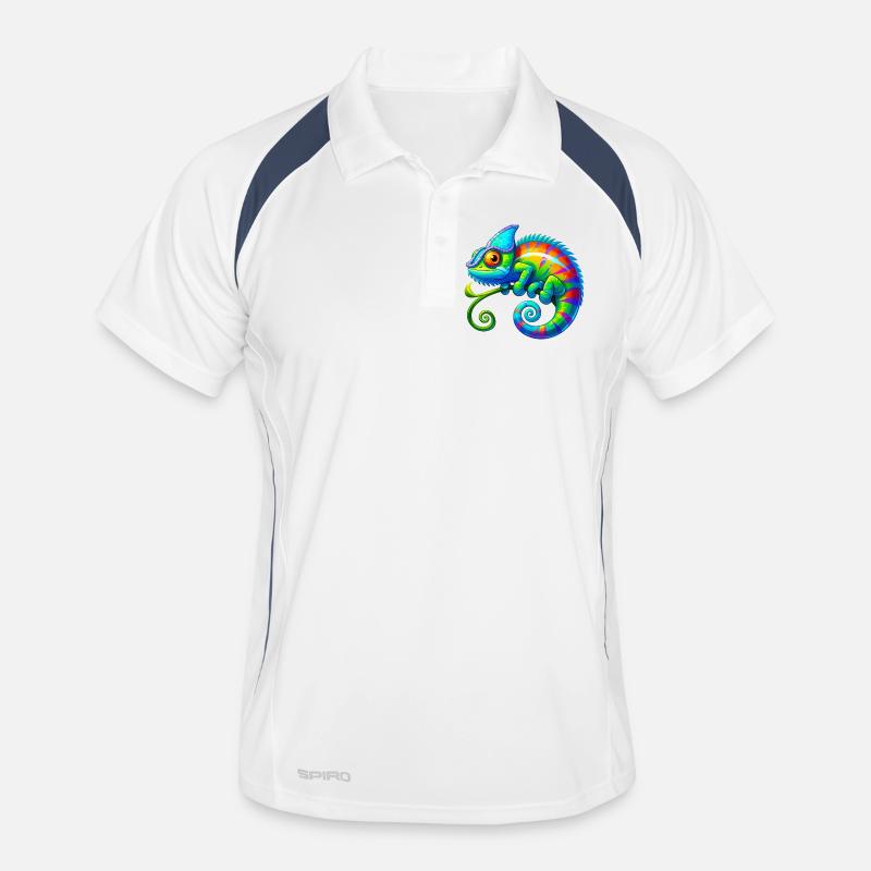 Chamäleon Männer Polo atmungsaktiv