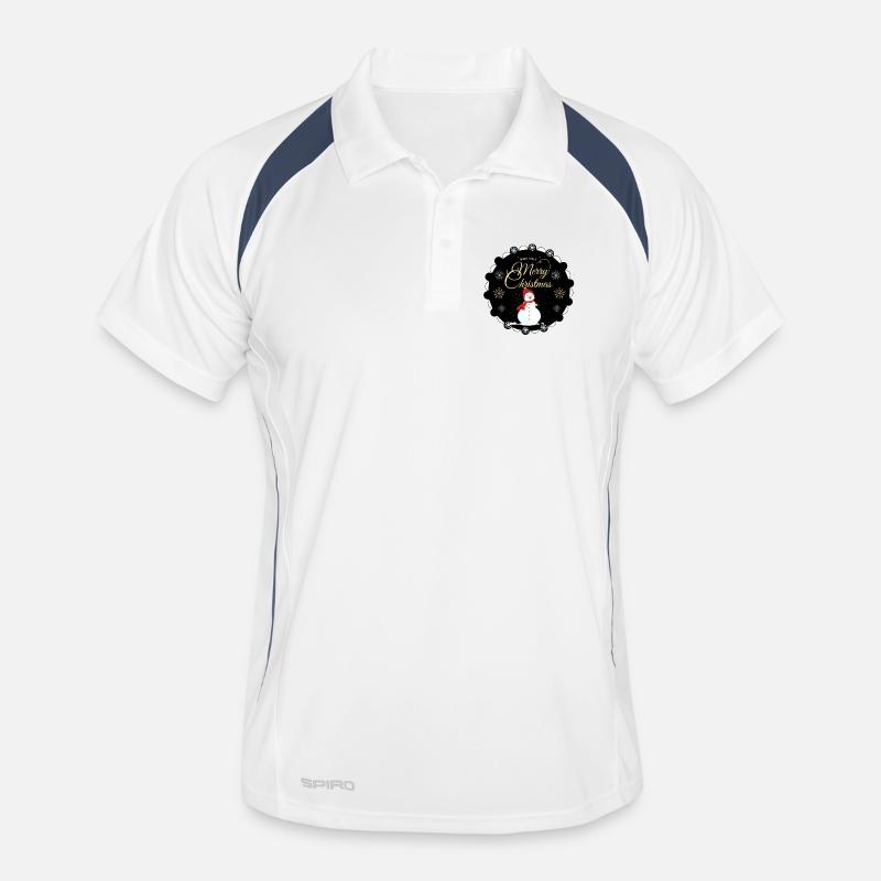 Christmas Fun Men's Polo breathable