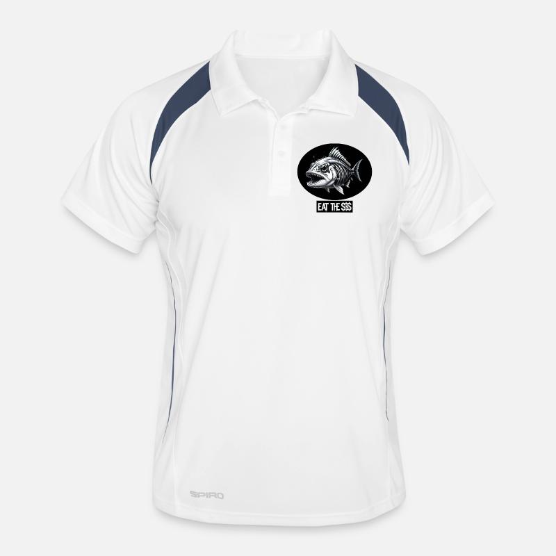 Fisch punk Männer Polo atmungsaktiv