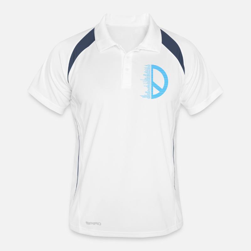 Pacifica - Frieden Männer Polo atmungsaktiv
