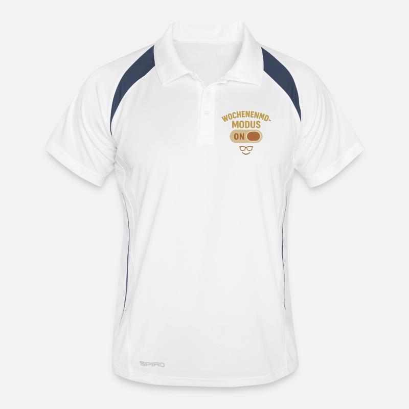 Wochennemodenswitch Humour Design Polo respirant Homme