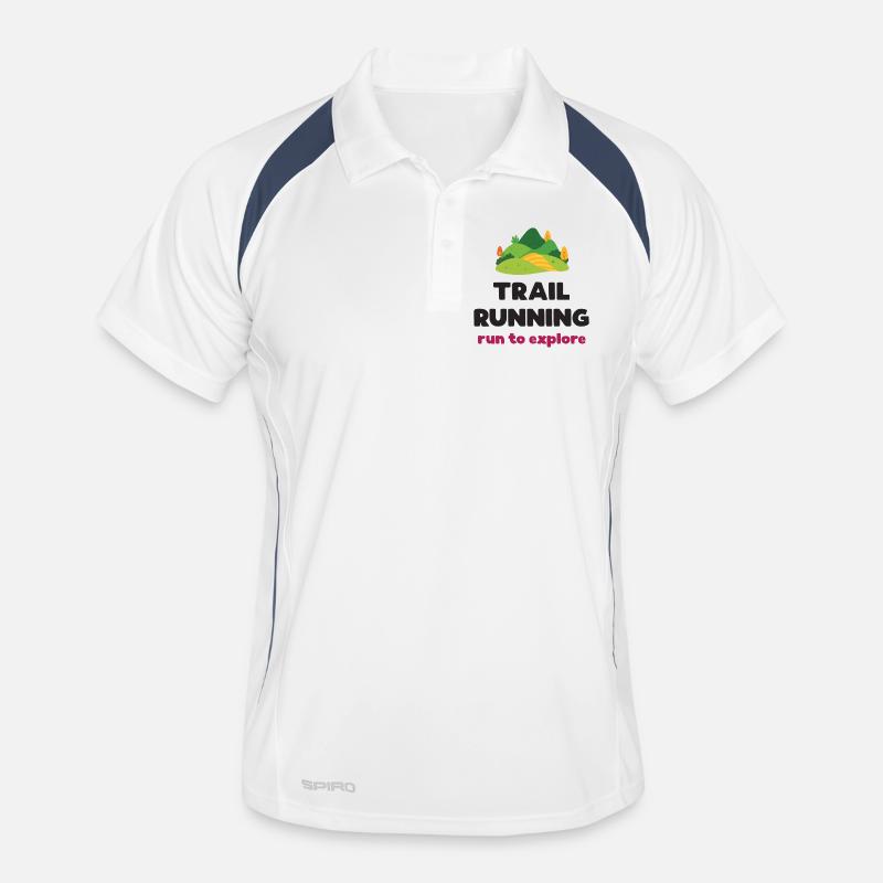 Trail Running - Run to Explore Men's Polo breathable